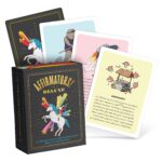 black Affirmations Card Deck, Affirmators! brand deluxe edition with Unicorn logo