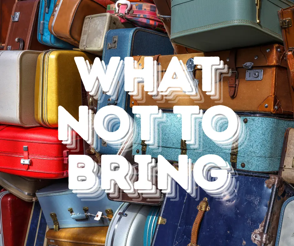 What not to bring to your boudoir session
